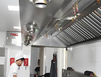 宜賓食堂廚房設備廠家告訴你廚房自動滅火系統(tǒng)的組裝和檢測方法